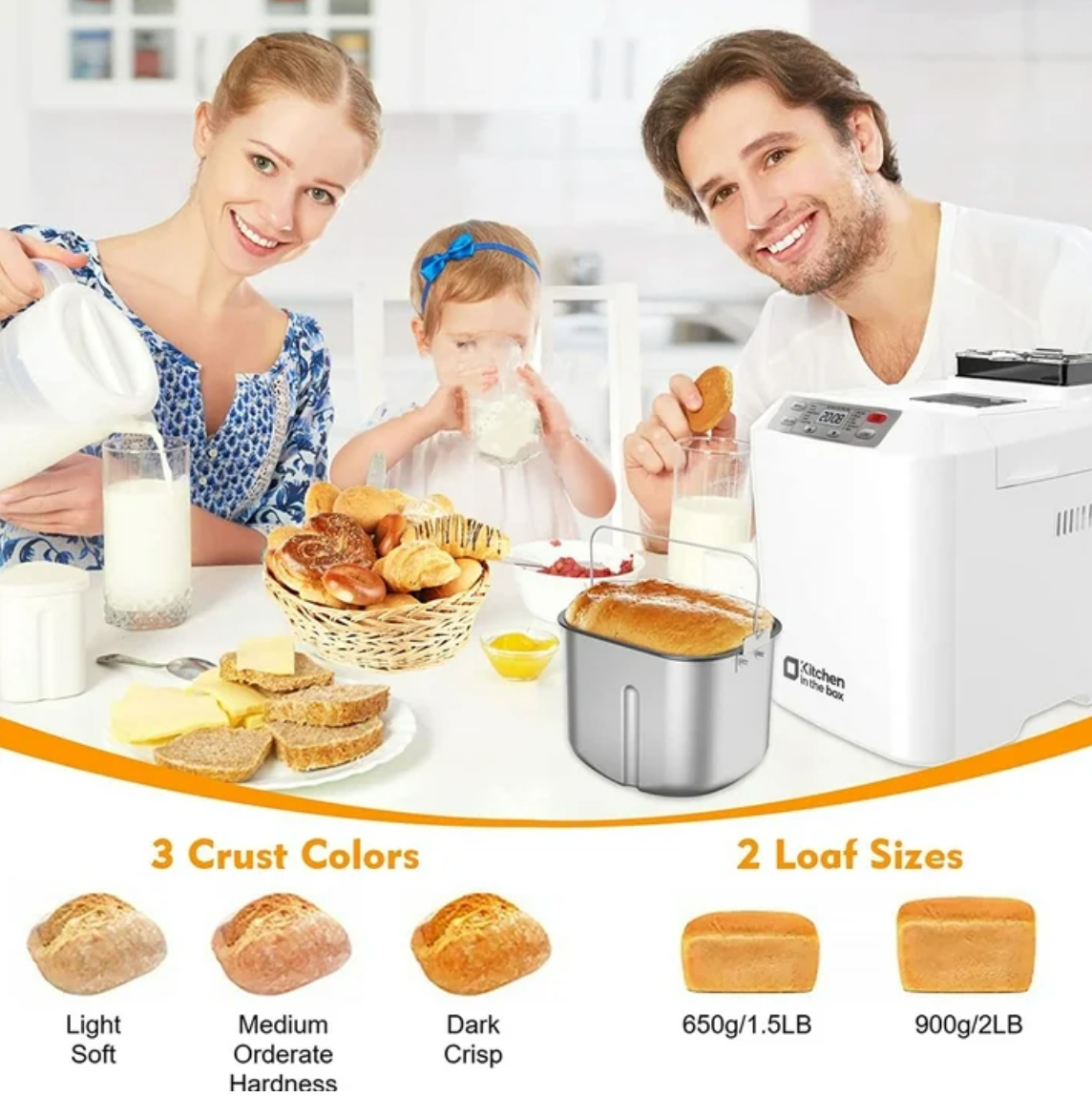 Nexora Rise™ Bread Maker